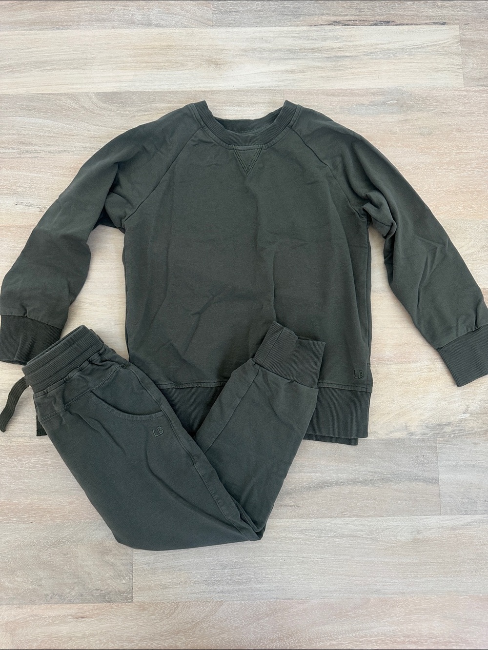 Little Bipsy 5T-6T Olive Green Set